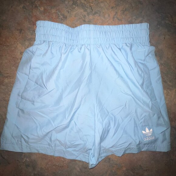 Adidas Men's Light Blue Swim Shorts Size Medium - Picture 1 of 9